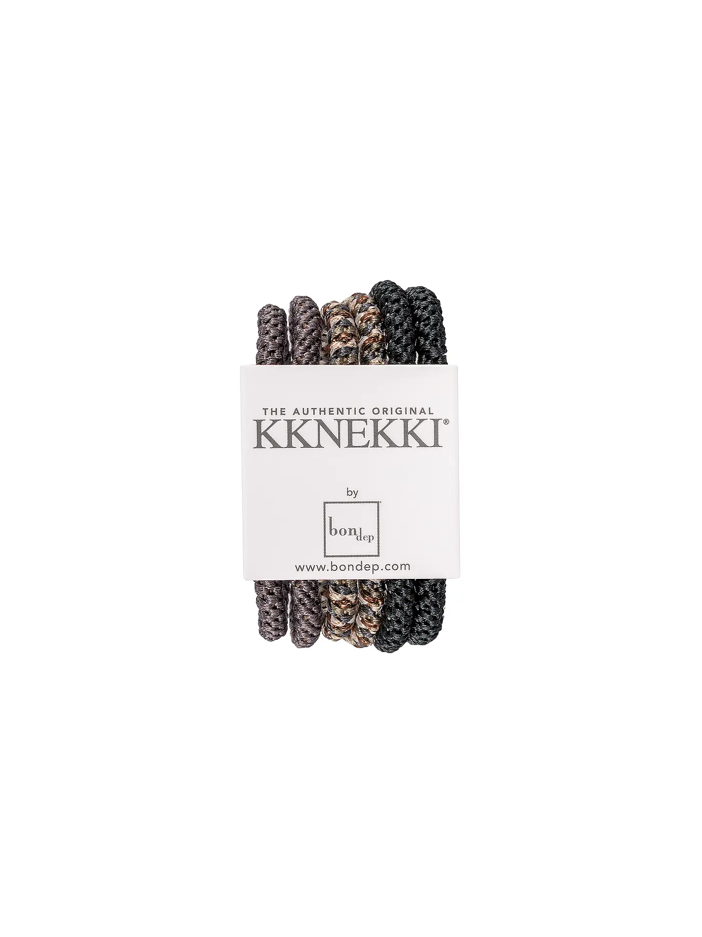 KKNEKKI | Haargummi 6er Pkg BUNDLE 11 | schwarz